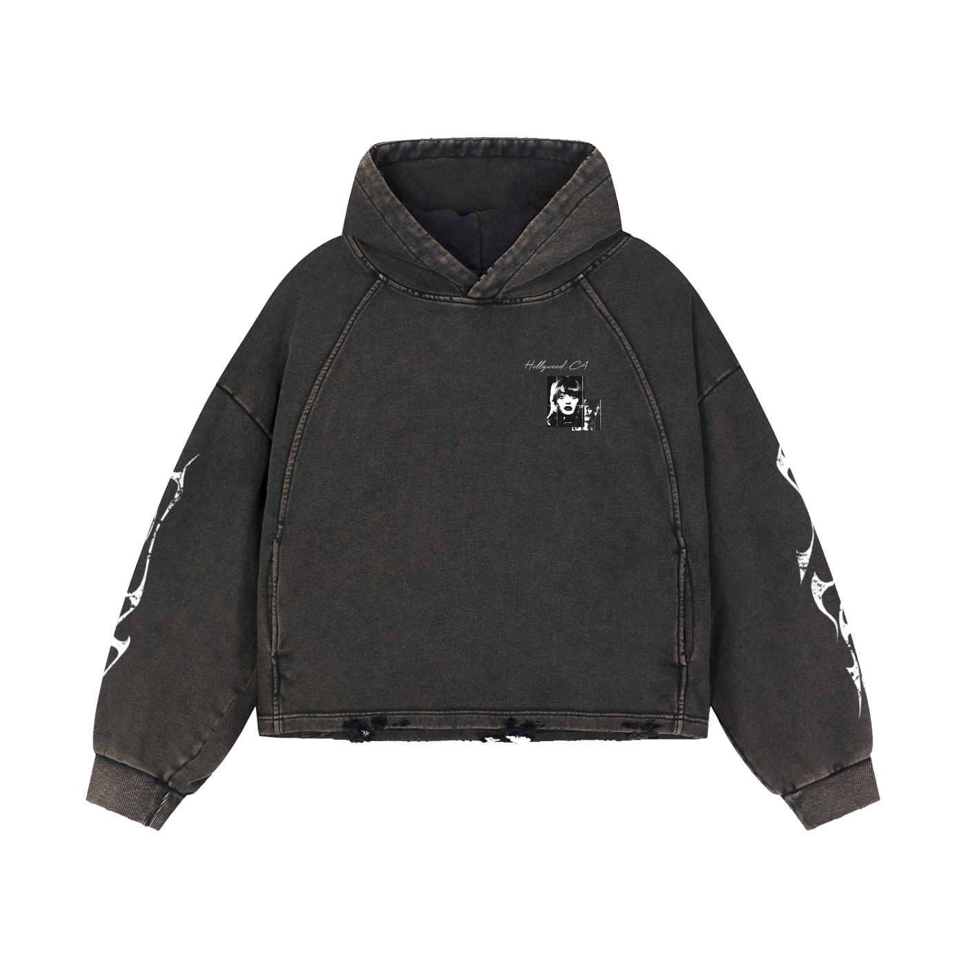 False Idols Distressed Hoodie
